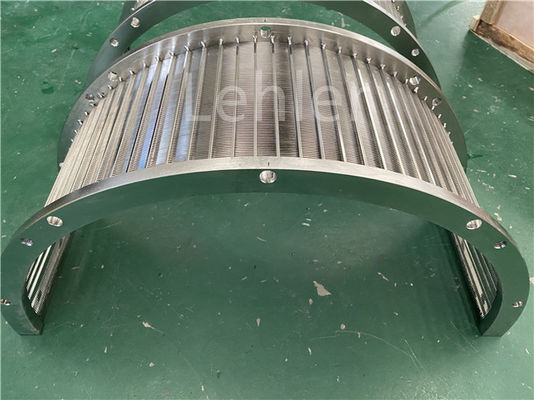 縦の砂の製造所の排水のためのふるい版のくさびワイヤー スクリーン